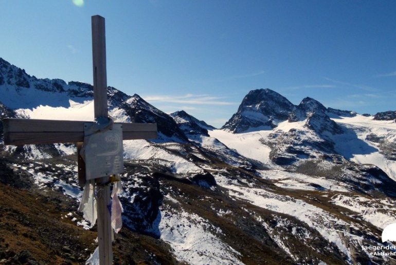 Über den Berg (PIZ 6R) den es nicht gibt zur Wiesbadener Hütte Gipfel des PizR6