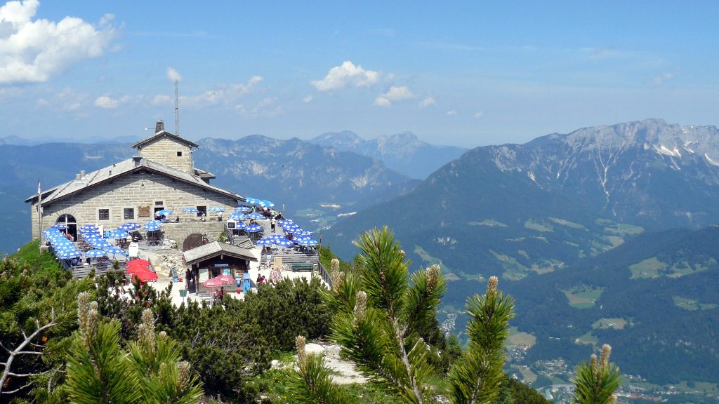 Das Kehlstein hoch oben über dem Berchtesgadener Talkessel