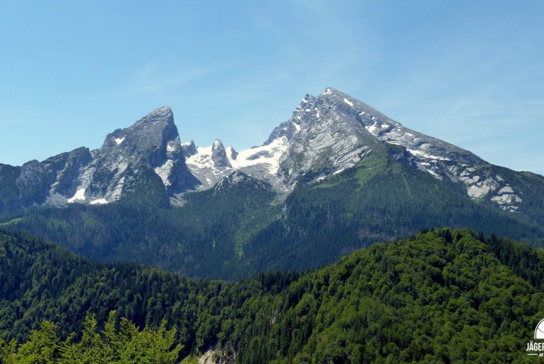 Liebeserklärung an meinen Berg König Watzmann vom Grünstein aus