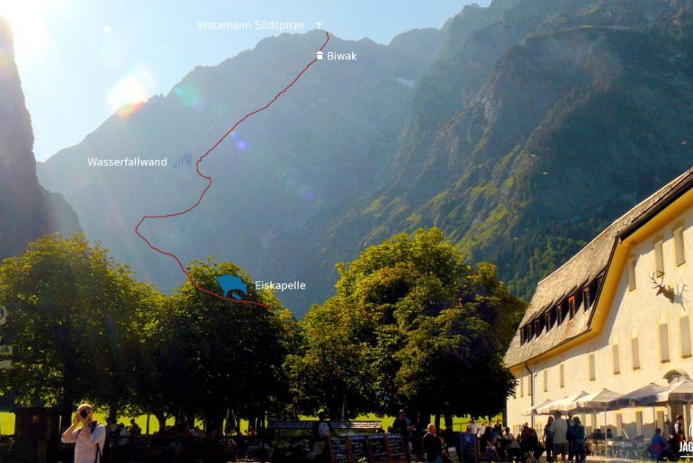 #vertikale1800 – auf dem Berchtesgadener Weg durch die Watzmann Ostwand auf dem Berchtesgadener Weg durch die Watzmann Ostwand