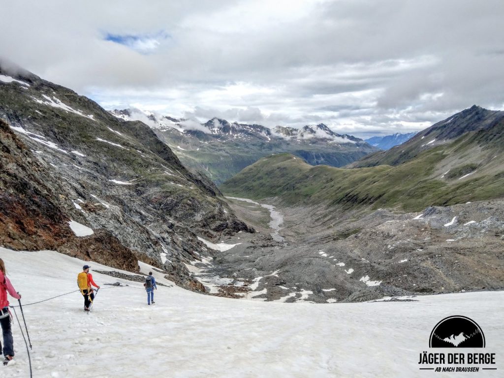 Am Seil und mit Steigeisen - Hochtour in Obergurgl