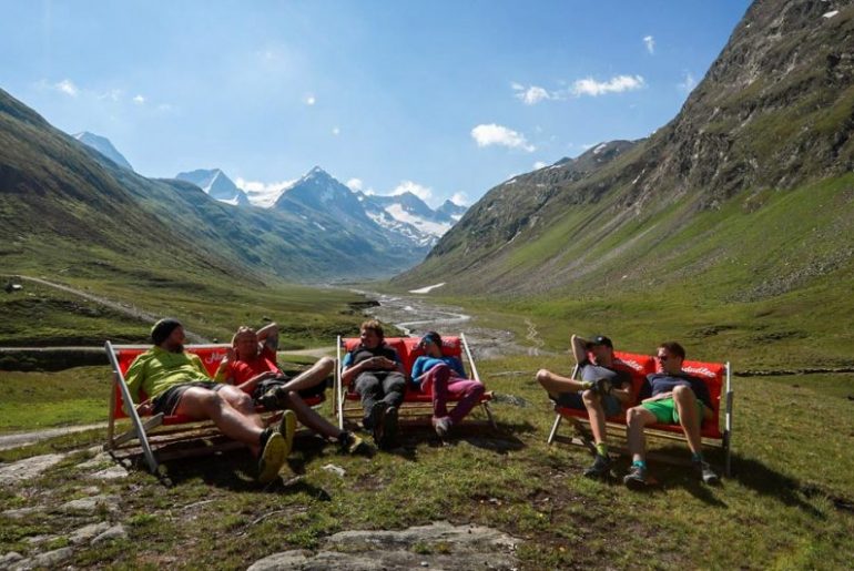 Blogger nach der Hochtour in Obergurgl