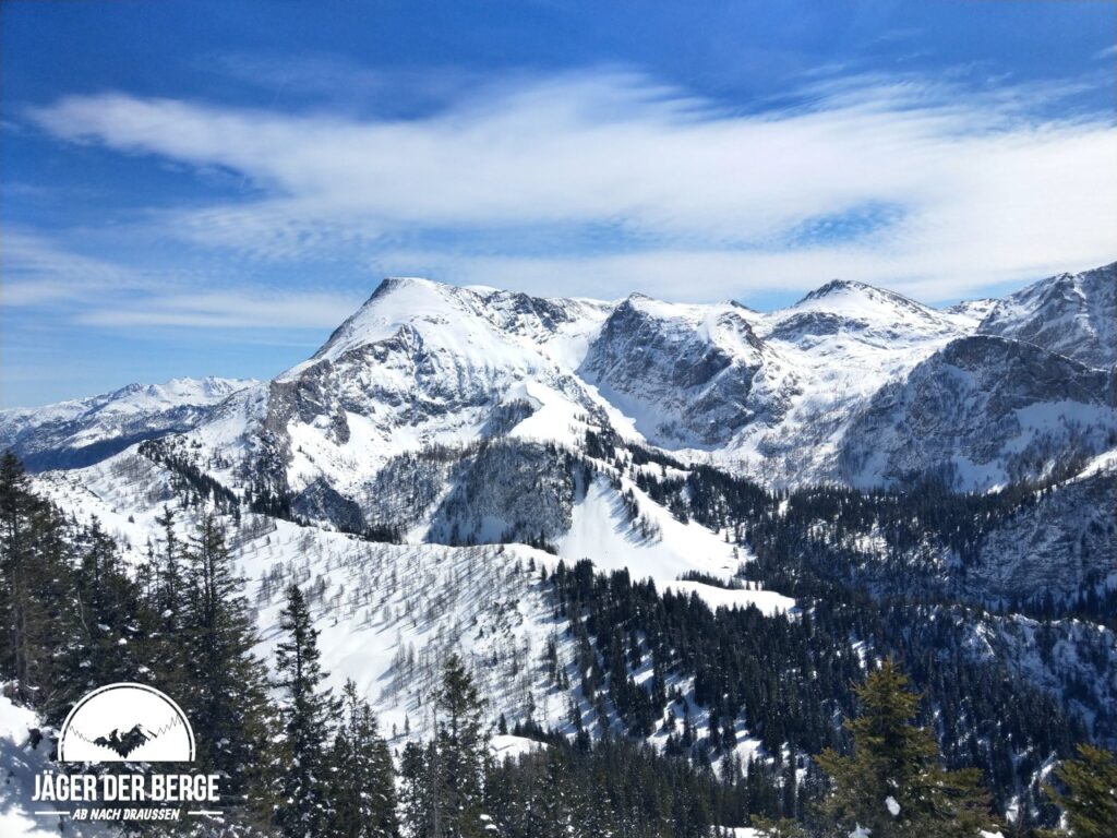 Blick vom Jenner zum Schneibstein