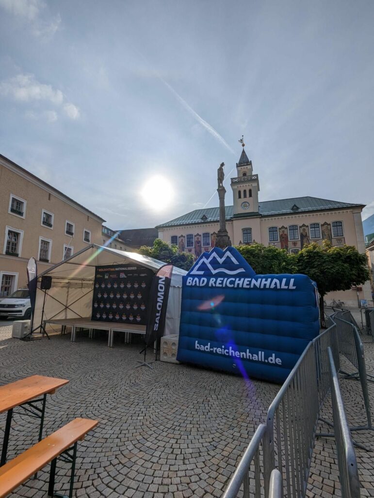 Hier werden die Sieger des Alpenstadt City und Trail präsentiert