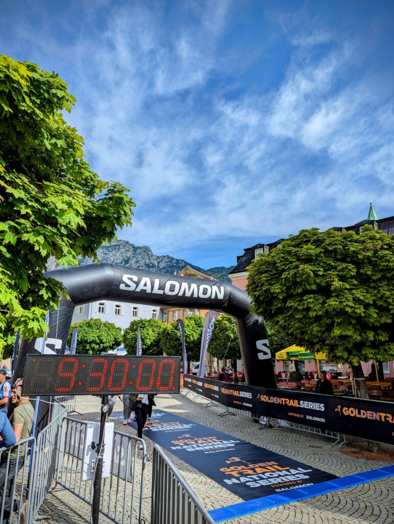 Alpenstadt City und Trail Start/Zielbereich