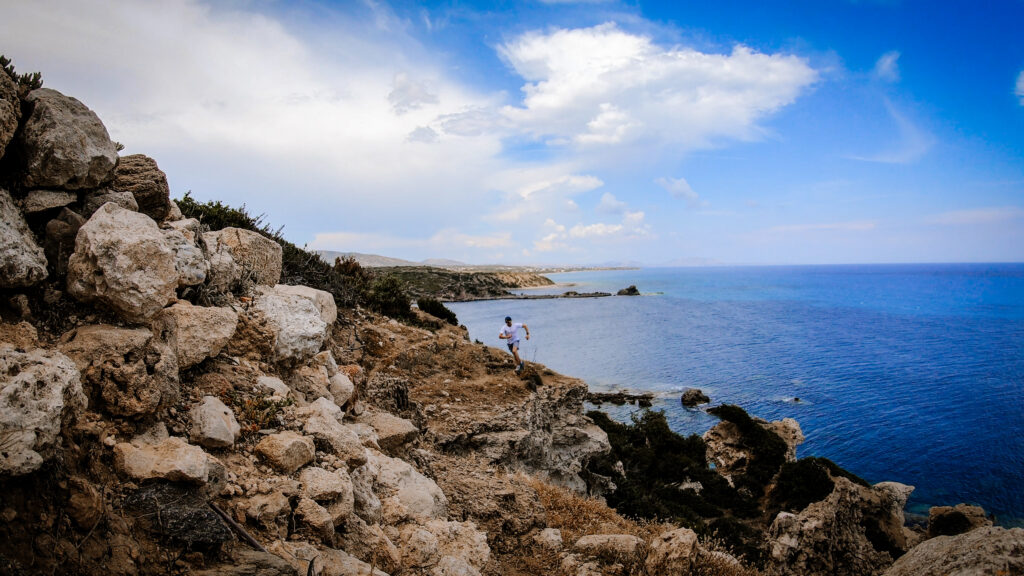 Trails auf Rhodos mit dem Dynafit Ultra.